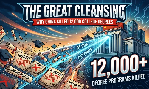 China Just Killed 12,000 College Degree Programs